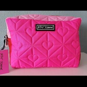 Betsey Johnson Cosmetic/Makeup Bag